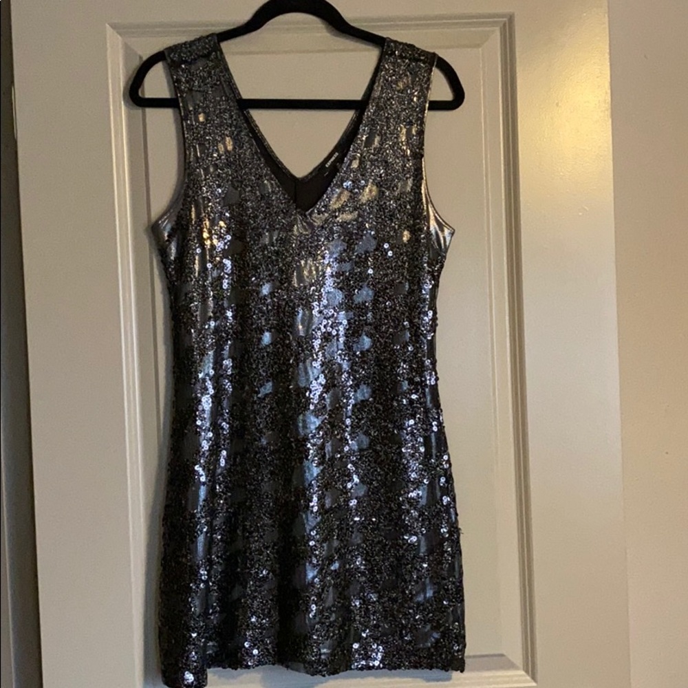 Sparkly mini dress